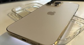 Mint
													Apple iPhone 13 Pro Max - Unlocked, Gold, 256 GB, A2484, photo 4 of 6