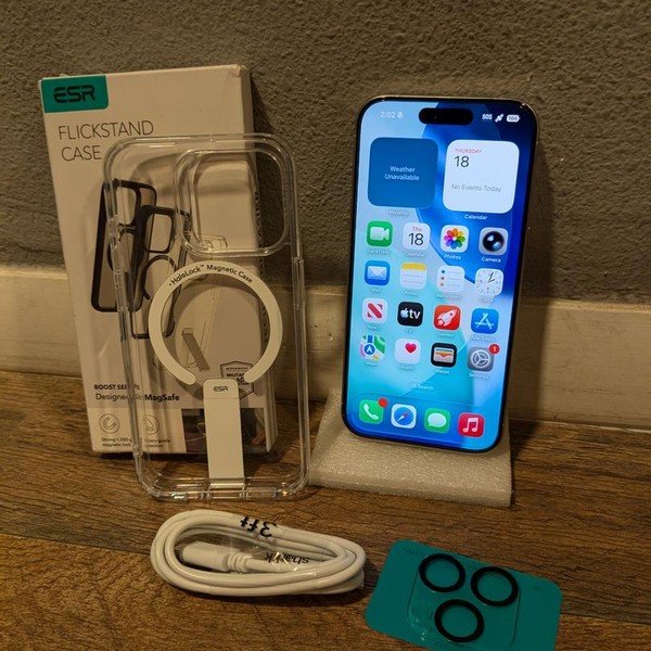 Apple iPhone 15 Pro - Unlocked, 512 GB, White, A2848