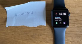 Good
													Apple Watch Series 3 38mm - Unlocked, Gray, A1860, Aluminum, photo 1 of 5
