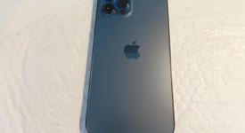 Good
													Apple iPhone 12 Pro Max - T-Mobile, Pacific Blue, 128 GB, A2342, photo 3 of 3