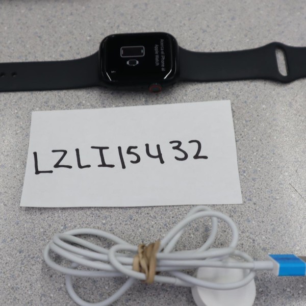 Apple Watch Series 9 45mm - Unlocked, Midnight, A2984 - Cellular, Aluminum