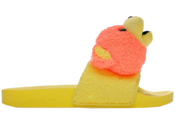 adidas JS Adilette Jeremy Scott Teddy Yellow for sale