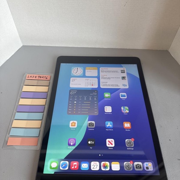 Apple iPad (9th Gen) - Wi-Fi, 64 GB, Gray, A2602