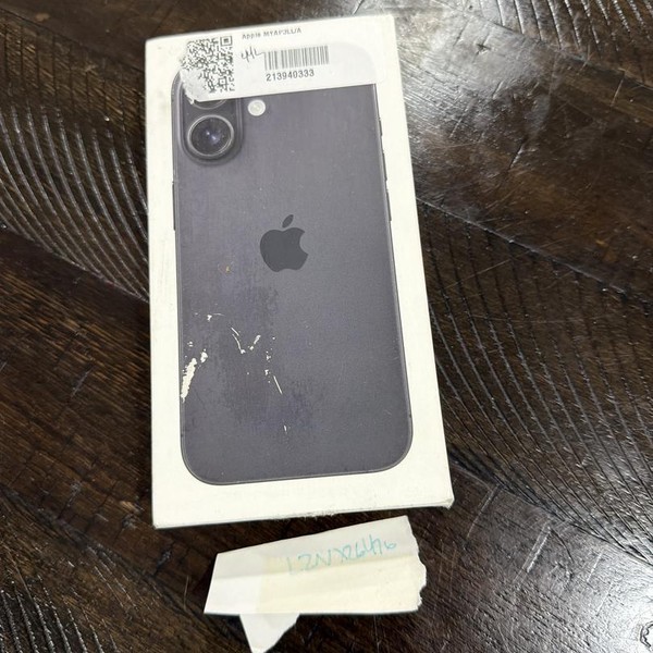 Apple iPhone 16 - Unlocked, 128 GB, Black, A3081