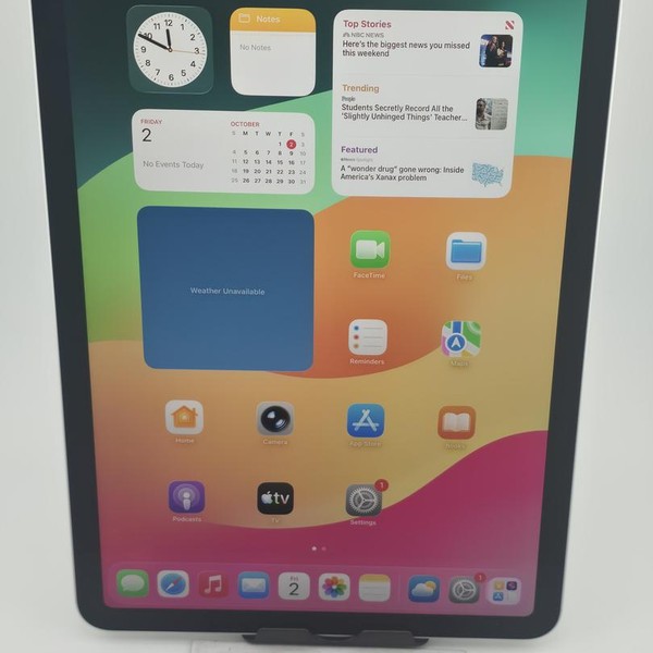 Apple iPad Air (4th Gen) - Unlocked, 64 GB, Silver, A2324