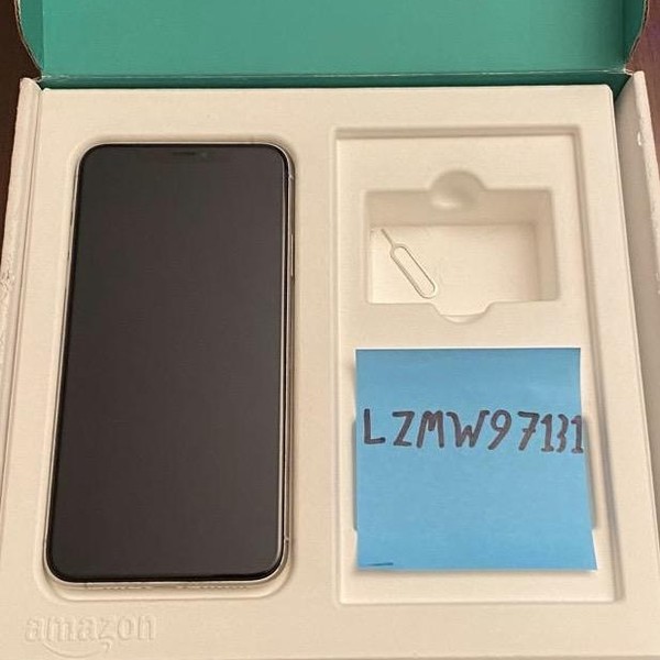 Apple iPhone 11 Pro Max - Unlocked, Silver, 256 GB, A2161