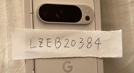 New
													Google Pixel 9 Pro XL - Unlocked, Porcelain, 128 GB, 16 GB, GGX8B, photo 2 of 4
