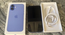 Good
													Apple iPhone 16 Plus - Unlocked, Ultramarine, 256 GB, A3082, photo 1 of 5