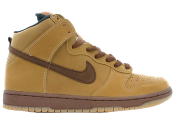 Nike SB Dunk High Wheat for sale