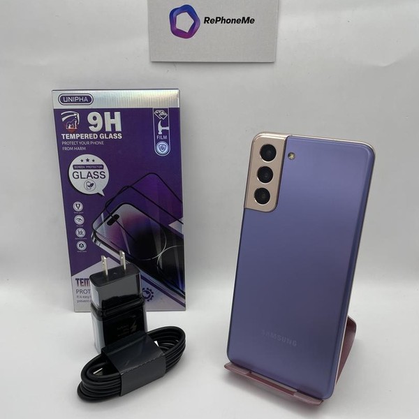 Samsung Galaxy S21 5G - Unlocked, 128 GB, Violet, 8 GB, SM-G991U1