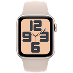 Good Apple Watch SE 2nd Gen 44mm - Unlocked, Silver, A2727 - Cellular, Aluminum