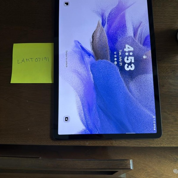 Samsung Galaxy Tab S7 FE - Unlocked, 64 GB, Mystic Black, 4 GB