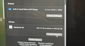 Good
													MacBook Pro Late 2023 (M3) - 14" - Apple M3 Pro 12-core, Black, 1 TB, 18 GB, 18-core GPU, photo 1 of 7