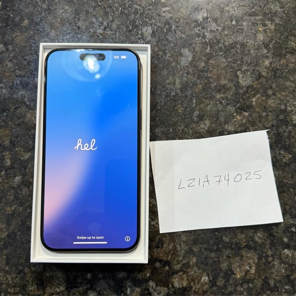 Apple iPhone 15 Pro Max - Unlocked, 256 GB, Black, A2849