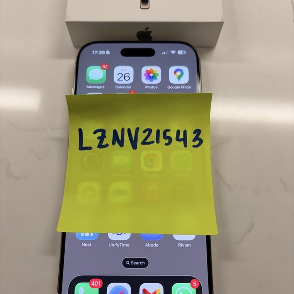 Apple iPhone Air - Unlocked, 512 GB, Light Gold, A3260