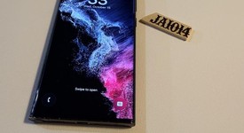 Fair
													Samsung Galaxy S22 Ultra - Unlocked, Black, 128 GB, 8 GB, SM-S908U1, photo 2 of 7