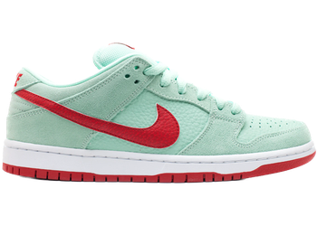 Nike SB Dunk Low Medium Mint Gym Red for sale