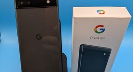 Good
													Google Pixel 6a - Unlocked, Charcoal, 128 GB, 6 GB, GX7AS, photo 4 of 7