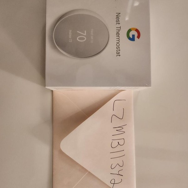 Nest Thermostat 4th Gen - Snow