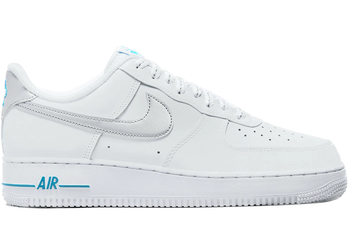 Nike Air Force 1 Low '07 White Laser Blue for sale