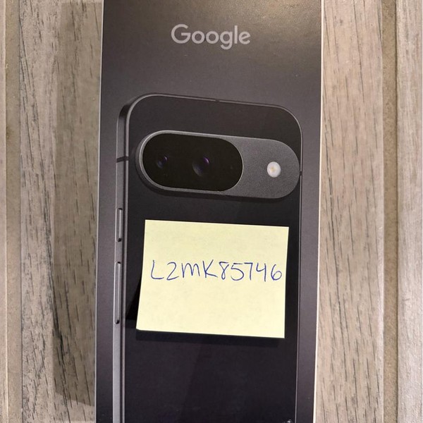 Google Pixel 9 - Verizon, 128 GB, Obsidian, 12 GB, G2YBB