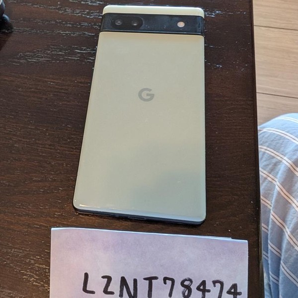 Google Pixel 6a - Unlocked, 128 GB, Sage, 6 GB, GX7AS