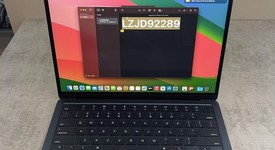 Mint
													MacBook Air 2022 - 13" - Apple M2, Midnight, 256 GB, 8 GB, photo 2 of 10