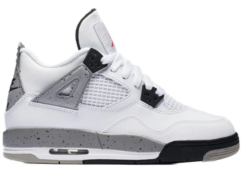 Jordan 4 Retro White Cement (2016) (GS) for sale