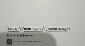 Good
													MacBook Air 2025 (M4) - 13" - Apple M4, Silver, 256 GB, 16 GB, photo 2 of 13