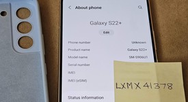 Good
													Samsung Galaxy S22 Plus - Unlocked, White, 256 GB, 8 GB, SM-S906U1, photo 6 of 6