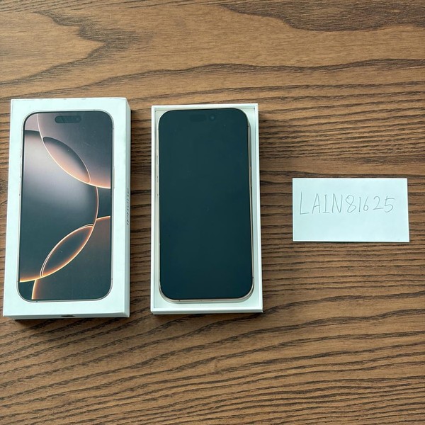 Apple iPhone 16 Pro - Unlocked, 128 GB, Desert, A3083