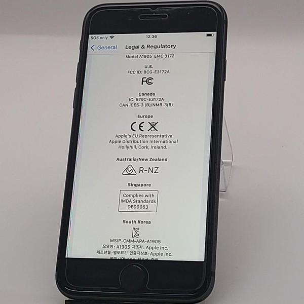 Apple iPhone 8 - AT&T, 64 GB, Gray, A1905, GSM