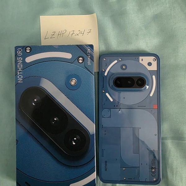 Nothing Phone (3a) - Unlocked, 256 GB, Blue, 12 GB