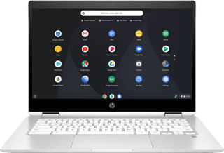 HP Chromebook X360 14b - 64 GB, White, 8 GB, Intel Pentium