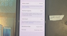 Mint
													Apple iPhone 15 - Unlocked, Black, 256 GB, A2846, photo 1 of 6