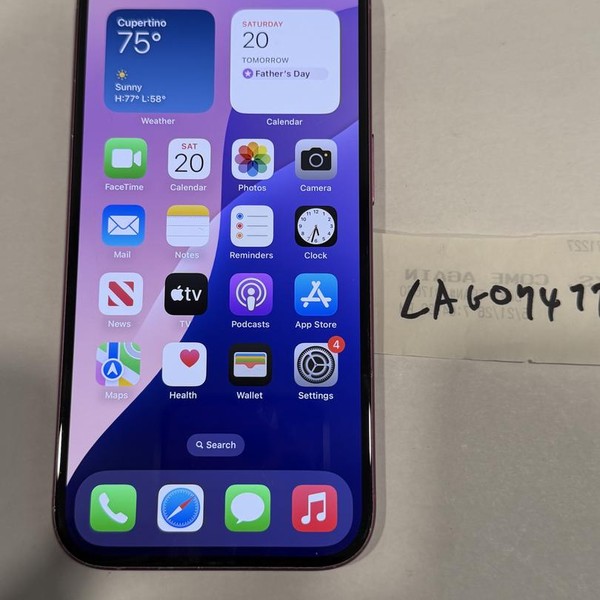 Apple iPhone 16 - Unlocked, 128 GB, Pink, A3081