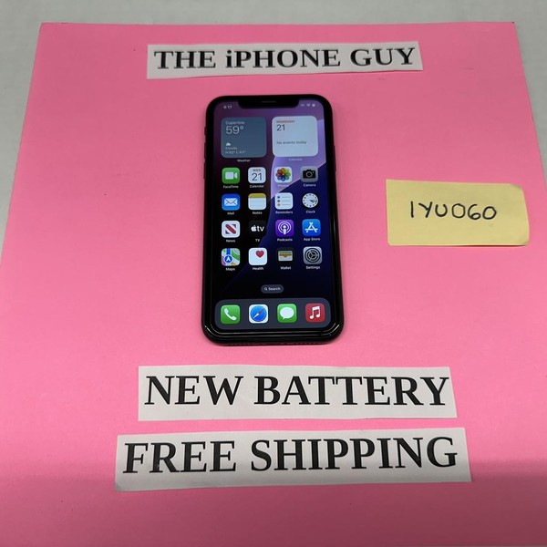 Apple iPhone Xr - Unlocked, Black, 64 GB, A1984