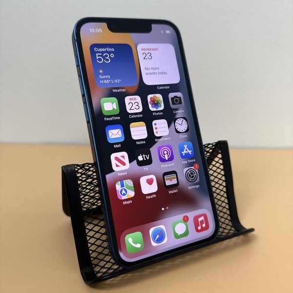 Apple iPhone 13 Mini - Unlocked, 256 GB, Blue, A2481