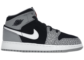 Jordan 1 Mid SE Elephant Print (GS) for sale