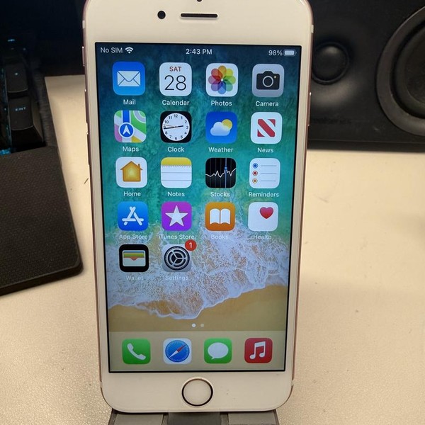 Apple iPhone 6S - Unlocked, 64 GB, Rose Gold, A1688