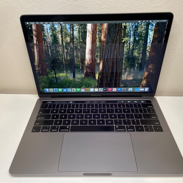 MacBook Pro 2019 - 13 inch - 256 GB, Gray, 8 GB, Intel Core i5