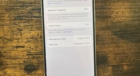 Good
													Apple iPhone 15 - Unlocked, Green, 128 GB, A2846, photo 2 of 10