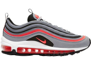 Nike Air Max 97 Wolf Grey Radiant Red (GS) for sale