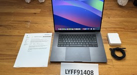 Good
													MacBook Pro Late 2023 (M3) - 16" - Apple M3 Pro 12-core, Black, 512 GB, 18 GB, 18-core GPU, photo 1 of 6