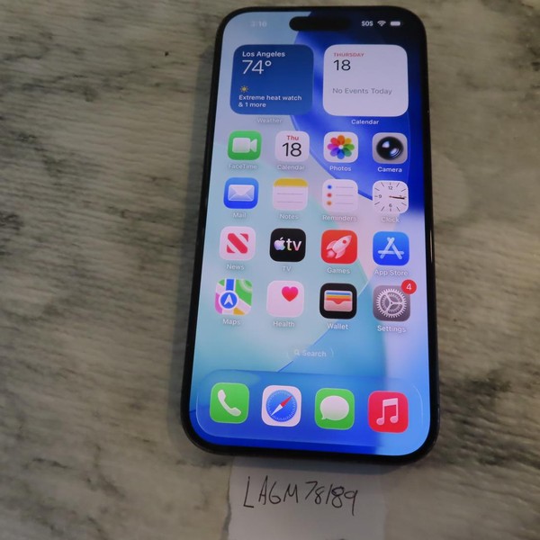 Apple iPhone 15 Pro - Unlocked, 256 GB, Blue, A2848
