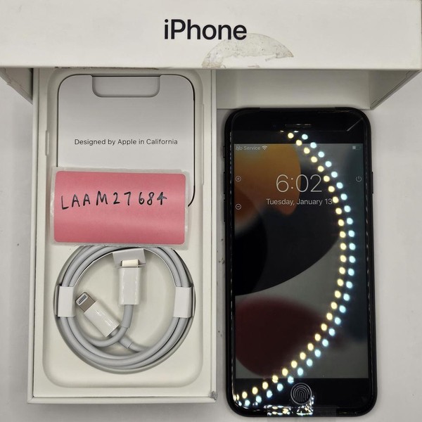 Apple iPhone SE 3rd Gen 2022 - Unlocked, 64 GB, Midnight, A2595