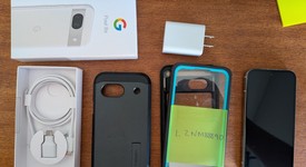 Good
													Google Pixel 8a - T-Mobile, Porcelain, 128 GB, 8 GB, GKV4X, Sub-6 5G, photo 1 of 6
