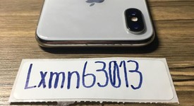 Good
													Apple iPhone X - Unlocked, Silver, 256 GB, A1865, photo 5 of 7