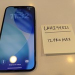 Good Apple iPhone 12 Pro Max - Unlocked, 128 GB, Pacific Blue, A2342