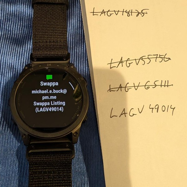 Garmin tactix 7 - Black, Amoled